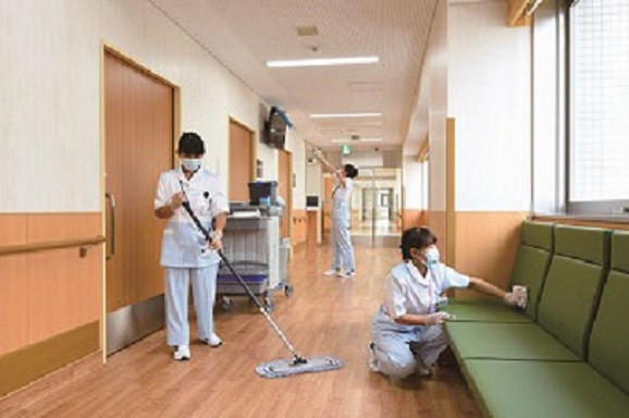 紫雲会横浜病院での清掃スタッフ（ID：38353）の求人画像１