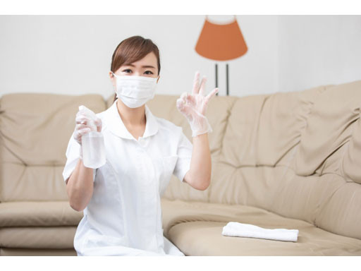 病院での清掃業務（ID：40629）の求人画像１