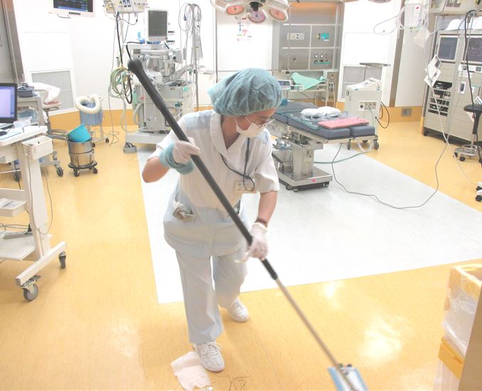 愛知医科大学病院でのオペ室清掃業務（ID：41459）の求人画像１