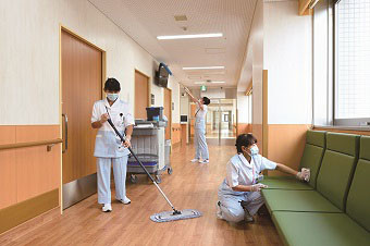 特別養護老人ホームでの清掃業務（ID：37761）の求人画像１