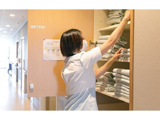 病院での患者着やタオルなど搬送業務（ID：40738）の求人画像１