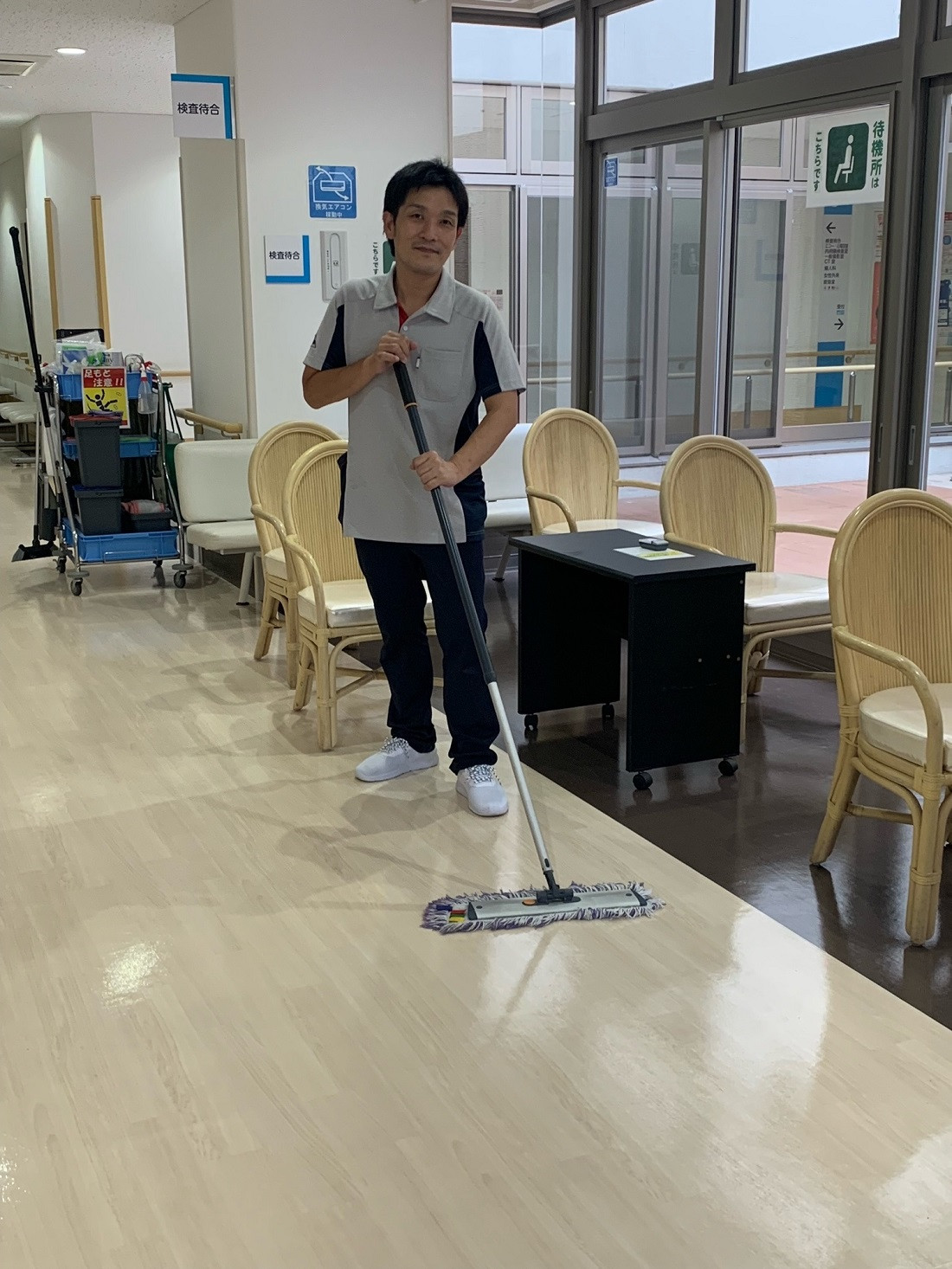 田岡病院での日常清掃業務です
（ID：41074）の求人画像３
