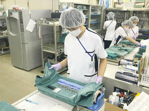 医療器材の滅菌業務(中央材料室業務)（ID：40743）の求人画像３