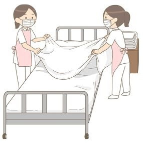 秋田東病院内ベッドメイク業務スタッフ（ID：40979）の求人画像１