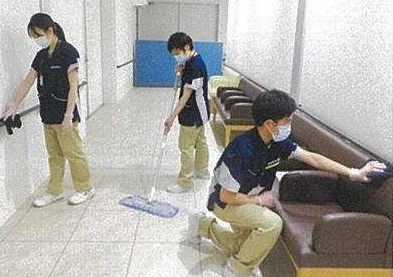 病院内の清掃業務（公立黒川病院）（ID：37392）の求人画像１